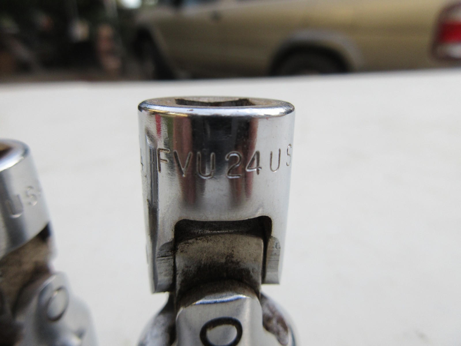 Snap-On 3/8″ Drive FVU 20 – 24 – 5/8” & 3/4″ Swivel Socket , FVX 5 Extension