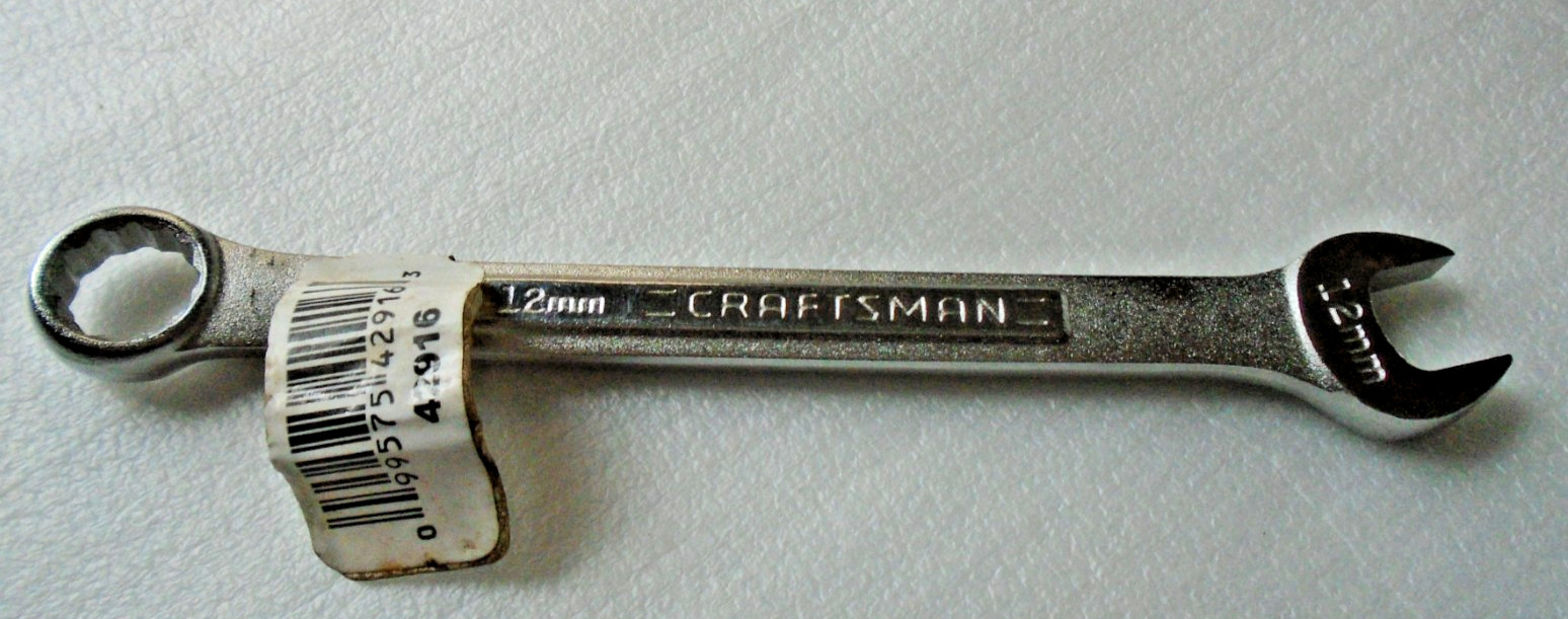Craftsman 12MM Combination Wrench A-AG 42916 New with Tag