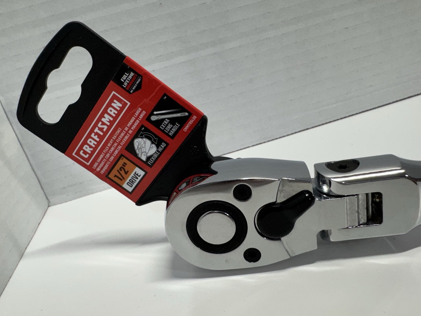1/2” Craftsman Extra Long Swivel Head Ratchet Wrench CMMT99430