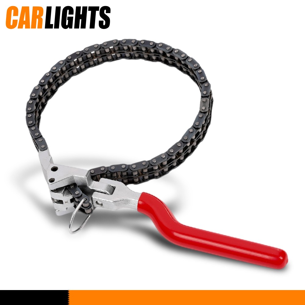Fittings 60-160mm Heavy-Duty Ratcheting Chain Wrench Oil Filter Change Pipe