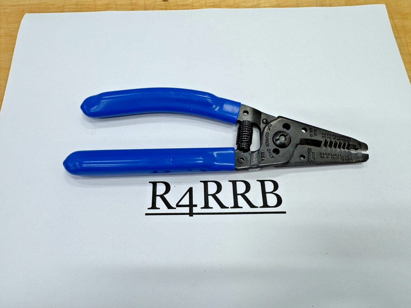 Blue-Point Tools MADE IN USA NEW Soft Grip 7″ Wire Stripper Cutter Pliers PWC7A
