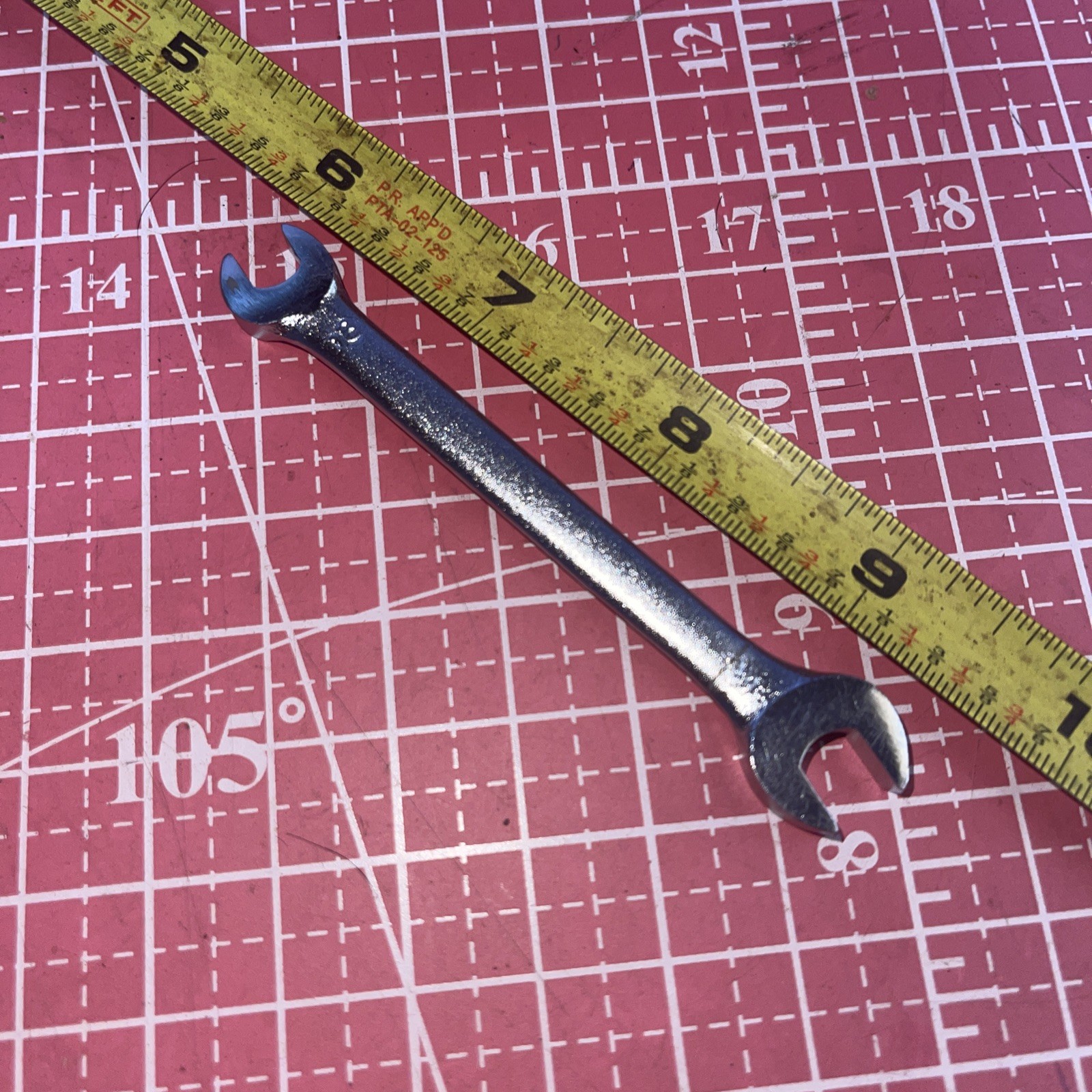 Proamerica USA 1106 6 MM X 7 MM Metric Open End Wrench 6MM 7MM Vintage