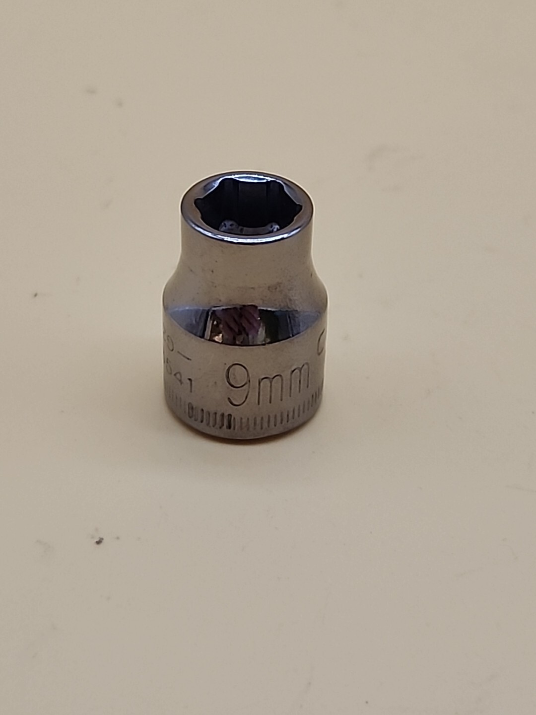 Craftsman Tools Vintage NEW 9mm 6 Point 3/8″ Drive Shallow Socket G2-43541 USA