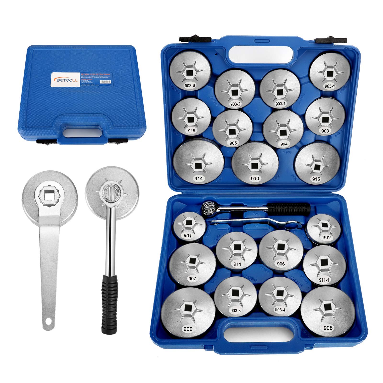 BETOOLL 23pcs Oil Filter Wrench Set, Oil Filter Socket Set FREE SHIPPING