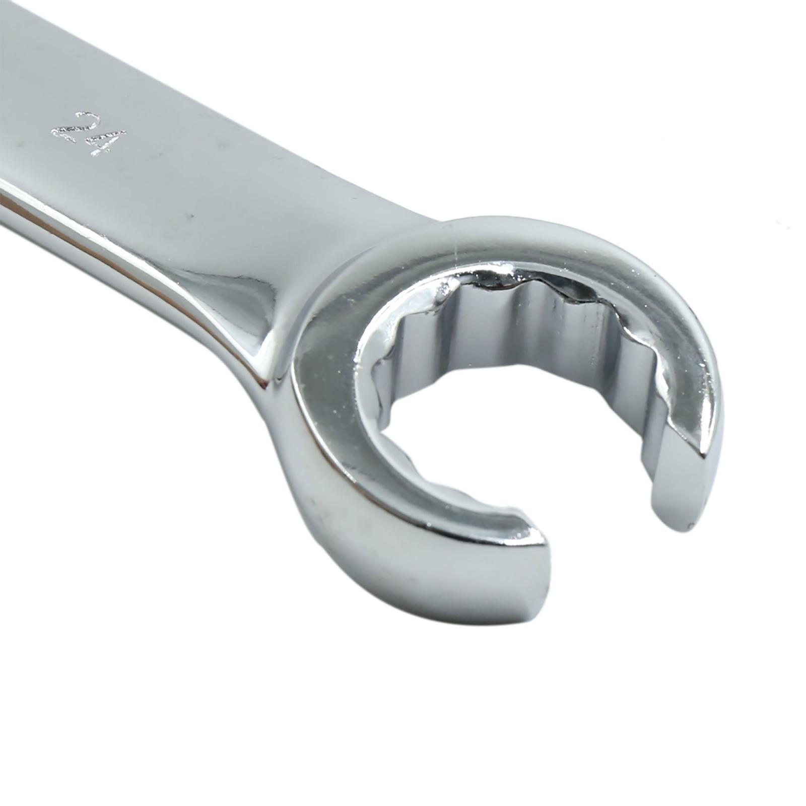 Double-Ended Wrench 24mm x 27mm Universal Screw Nuts Wrenches Car Repair Tool