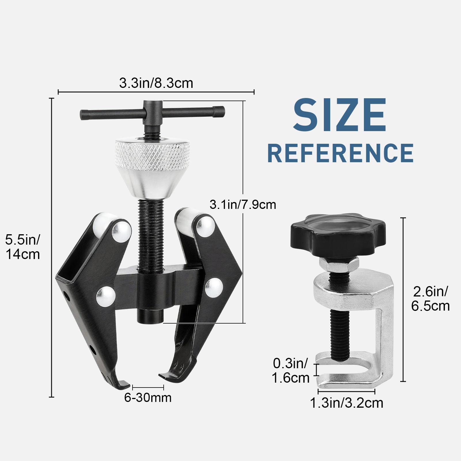 Car Windshield Wiper Arm Puller 6-30mm Battery Terminal Removal Remover Tool Kit