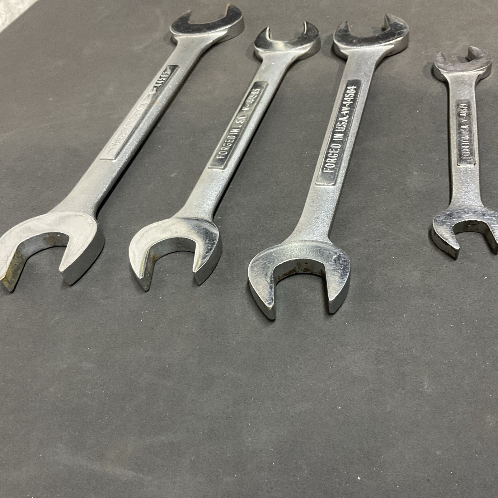 Set of 4 CRAFTSMAN V Series Open End combo 1/2-9/16-3/4-7/8-13/16-25/32-15/16-1″