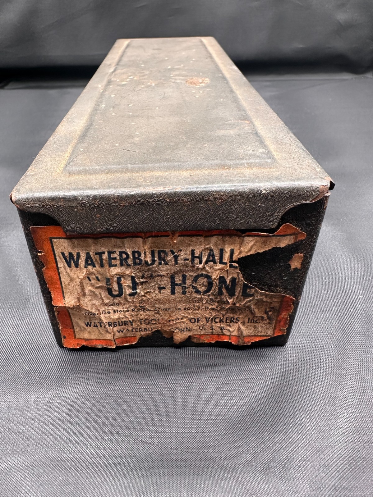 Vintage Waterbury Hall Model UJ Engine Cylinder Hone Complete Kit w Stones