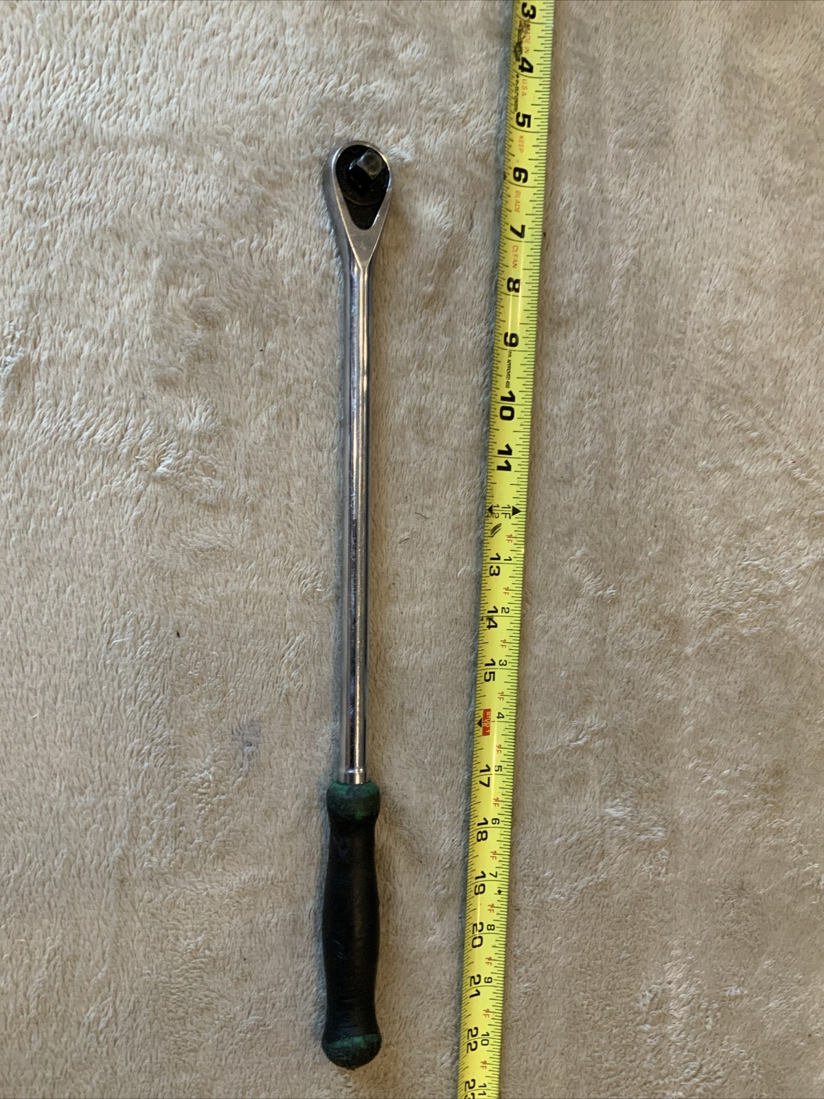 Matco Bfr158g Long Ratchet, 3/8””drive, Green, Used…