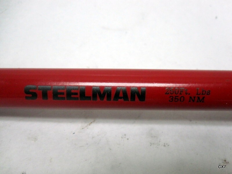 Steelman 1 in. Drive Red 250 ft-lb Torque Extension 60162