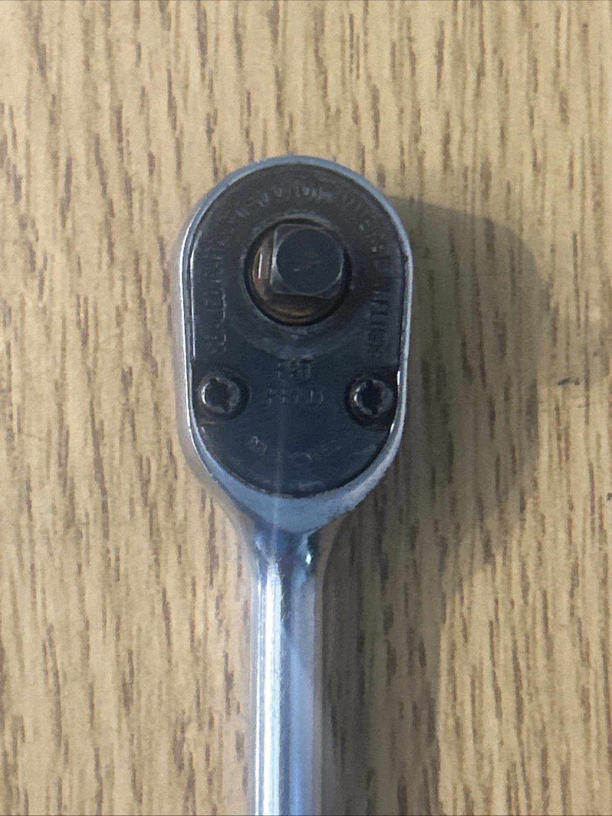 SNAP ON 1/4″ DRIVE CHROME TL72 6 1/2″ LONG HANDLE RATCHET DUAL 80 TECHNOLOGY