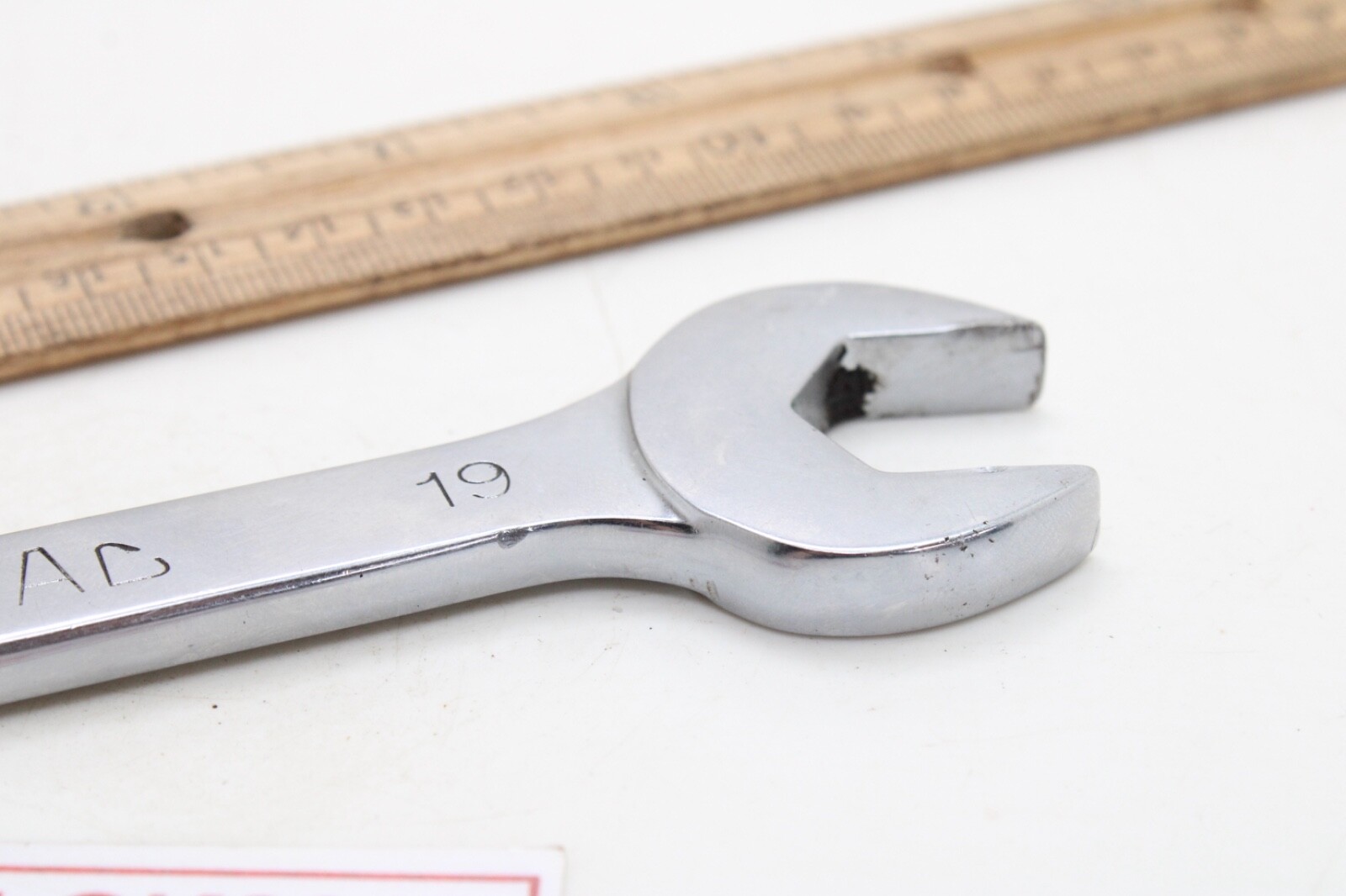 MAC Tools CS219MMR 19mm 12 Point Stubby Metric Chrome Combination Wrench USA