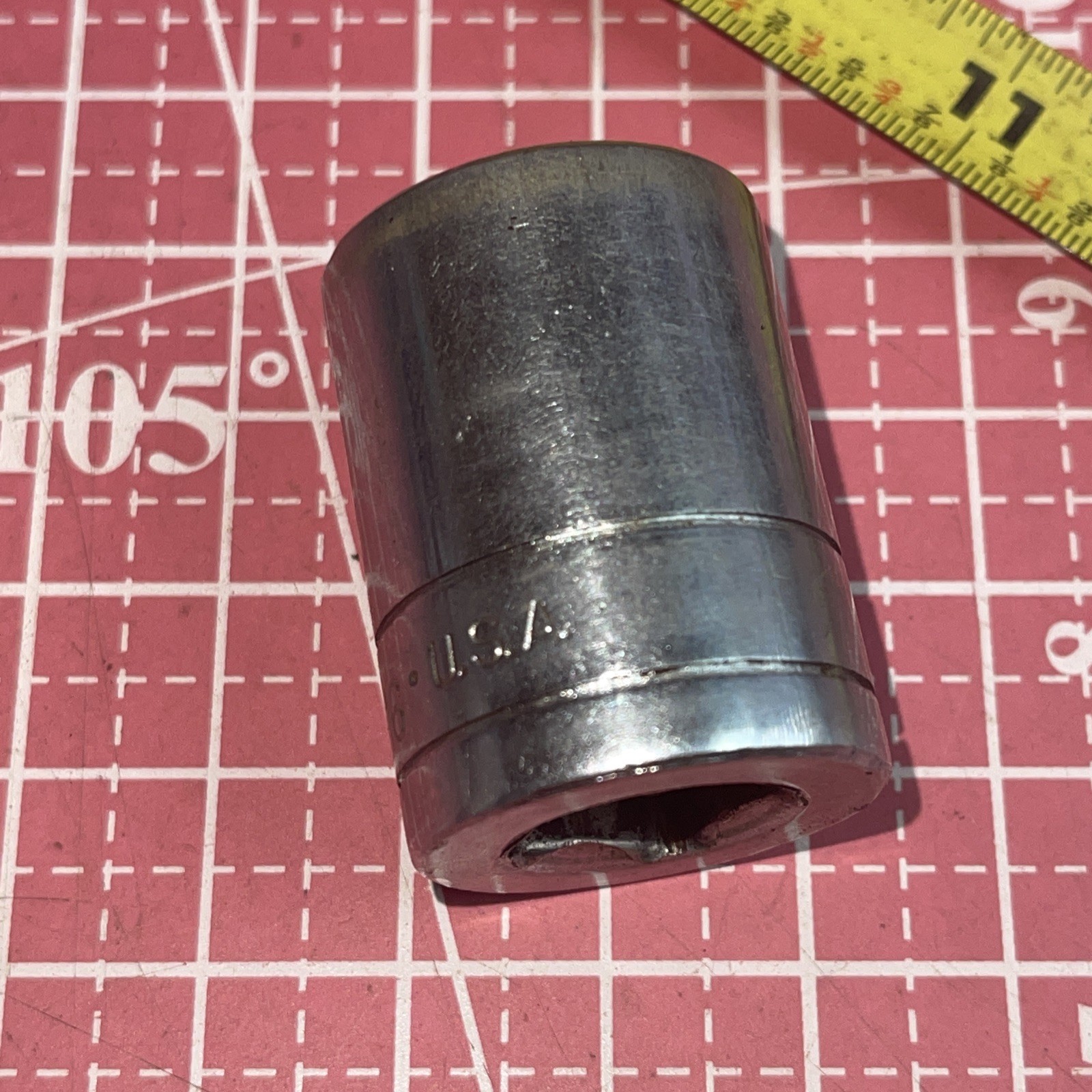 S-K USA 40126 13/16 In SAE 1/2” Drive 12 Point Socket Vintage SK 13/16” 1/2