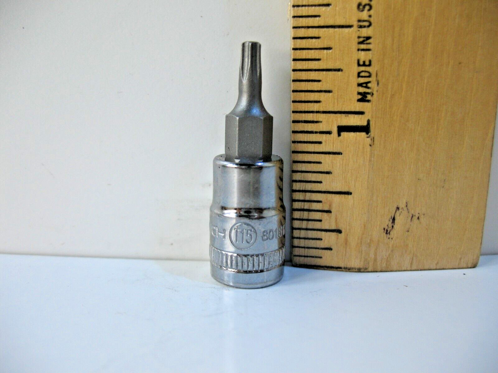 GearWrench 80181N, 1/4″ Drive Tamper Proof Torx Bit Socket T15 – Brand New