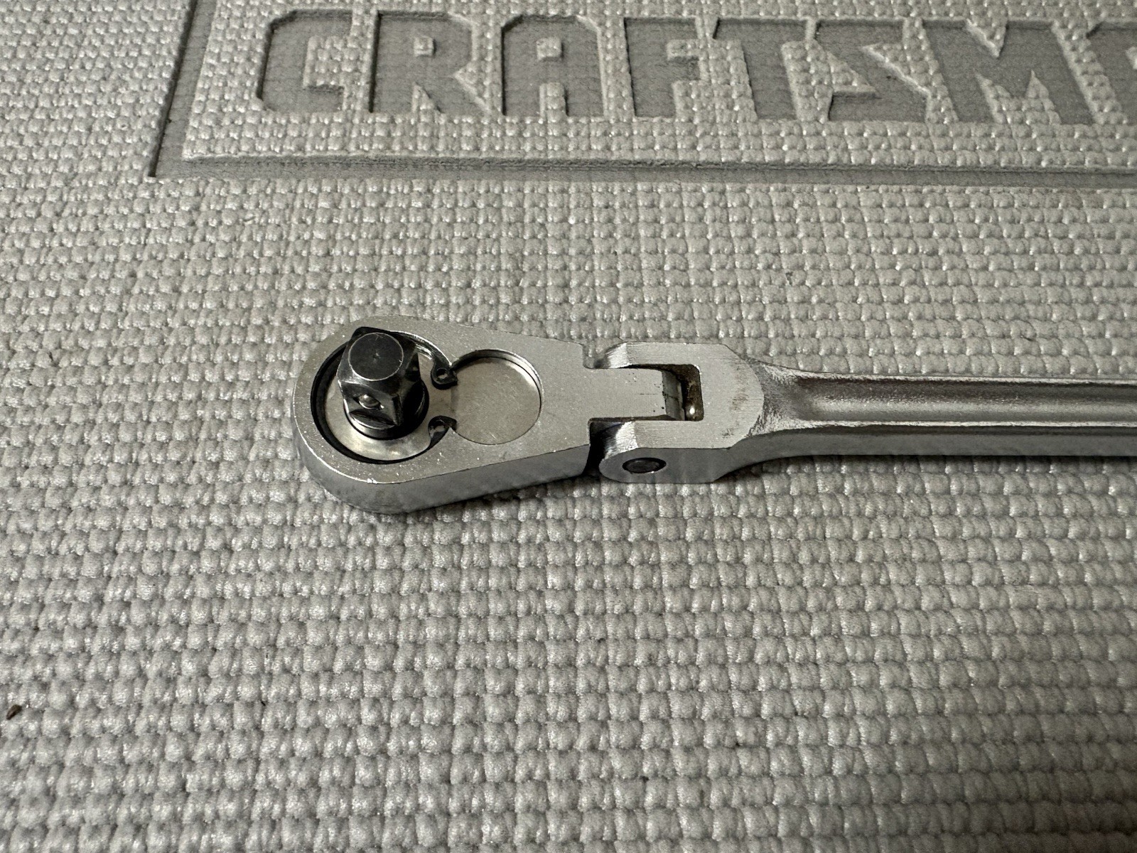 Sears Craftsman 3/8″ Flex Head Quick Release Ratchet 44815 VVP USA *READ*