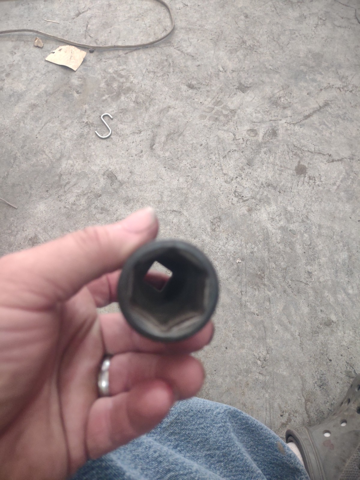 3/8 Drive 1 Inch Snap On Deep Impact Socket
