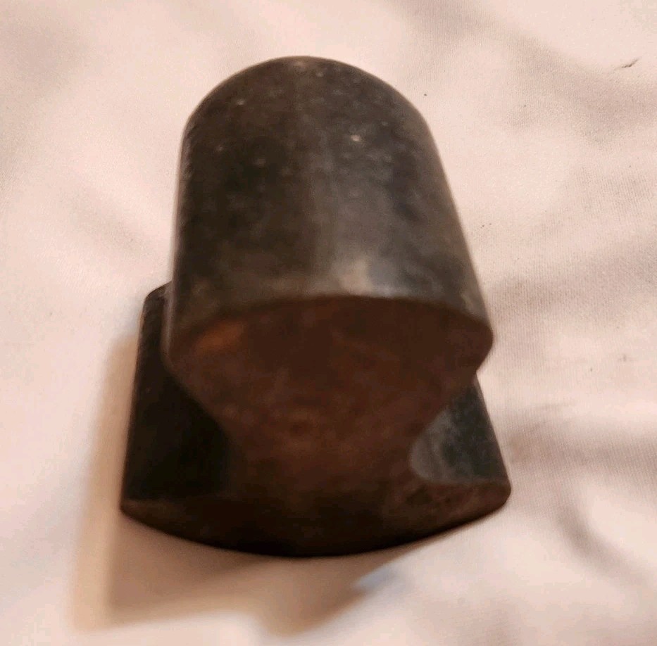 Vintage Auto Body Fender Repair Curved Hand Dolly Anvil Dollie & Comma Shaped