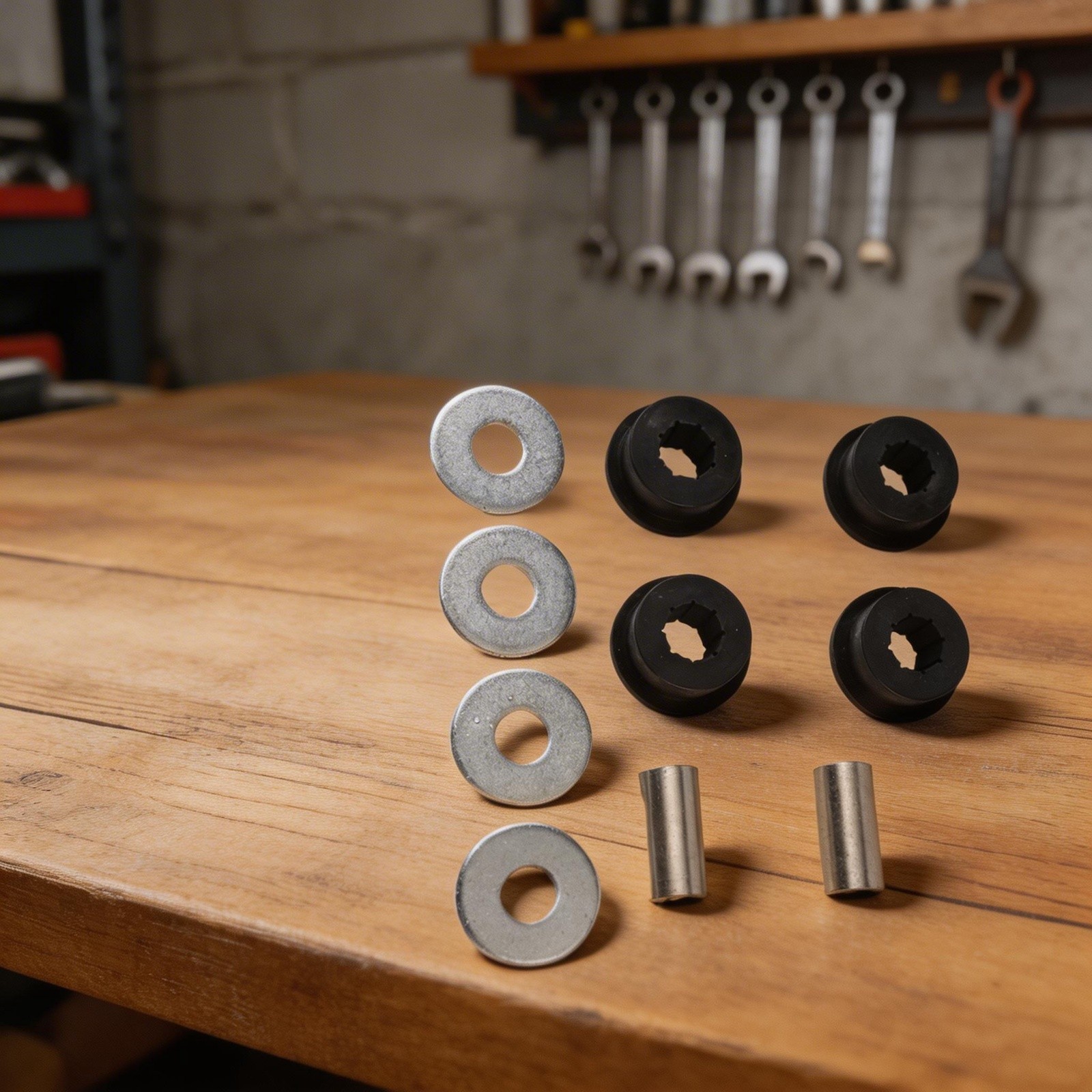Front Differential Side Mount Bushings Kit for Hummer For H3 Year 2006 to 2010