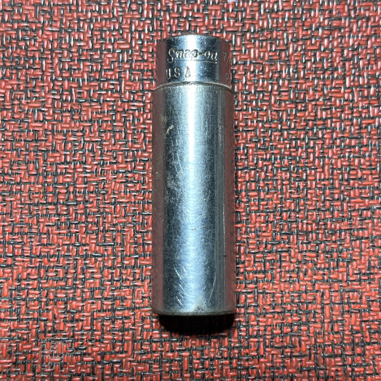 Snap On Tools STM14 7/16″ SAE Flank Drive Deep Socket 1/4″ Drive 6 point USA