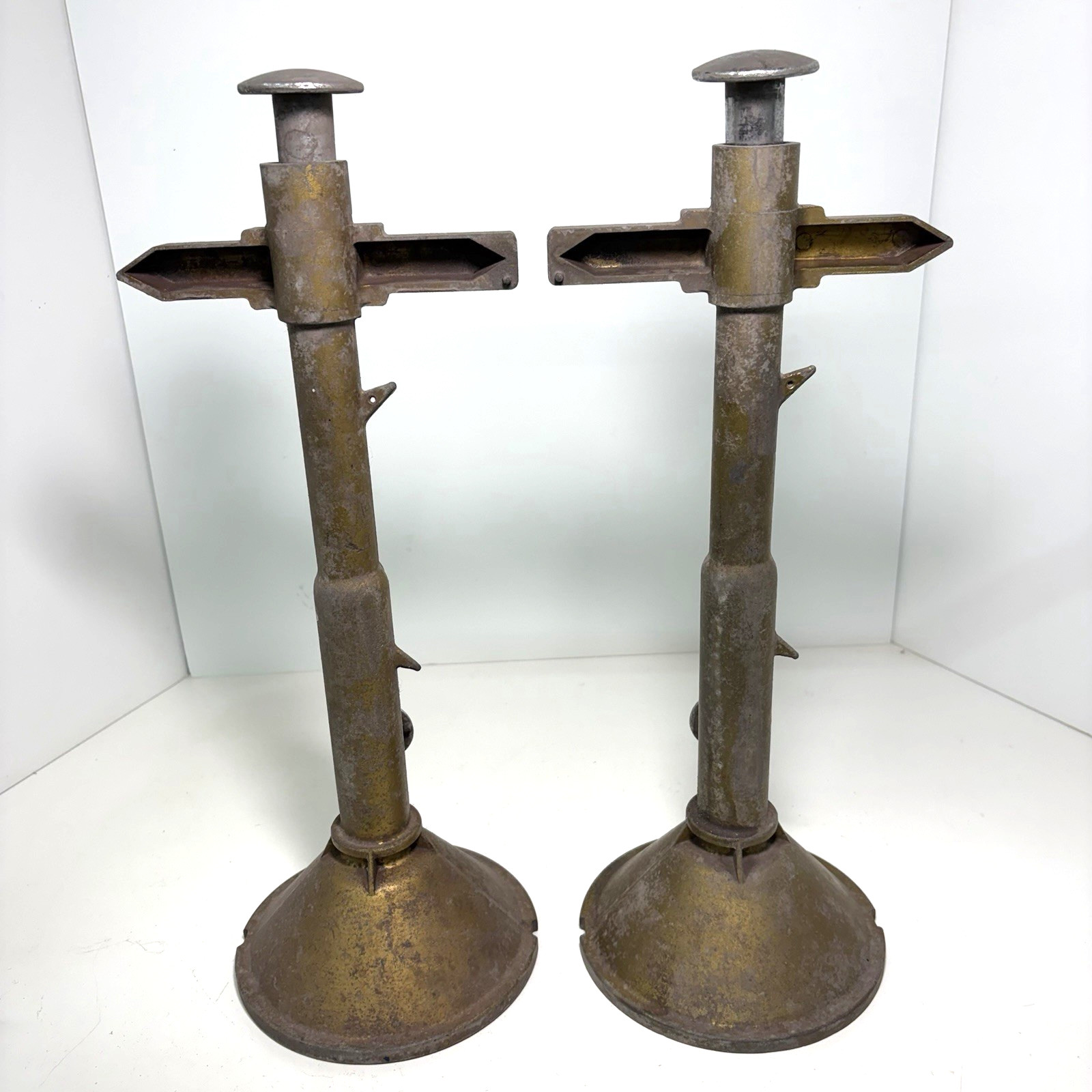 John Bean Trulite Headlight Aiming Tool Dial-A-Level Pair