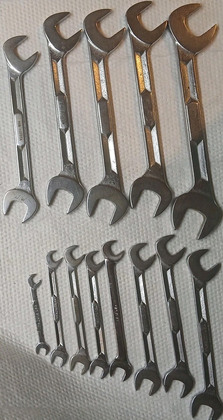 Snap-onTools VS13pc SAE 4 Way Angle Head Wrench,Mixed Set»5/16-1″ VS5212-VS5232
