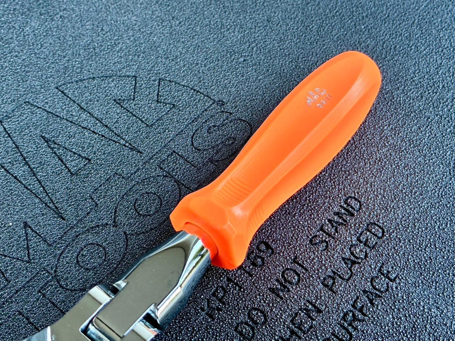 Rare Mac Tools 3/8dr Flex Ratchet XR1390AFPA ORANGE