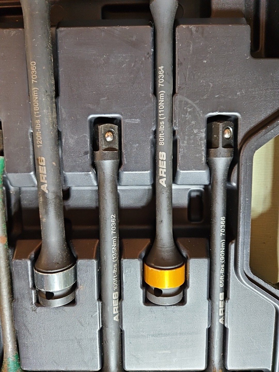 ARES 70367 Torque Limiting Extension Bar Set Tool Ratchet 1/2-Inch Drive 2D 84