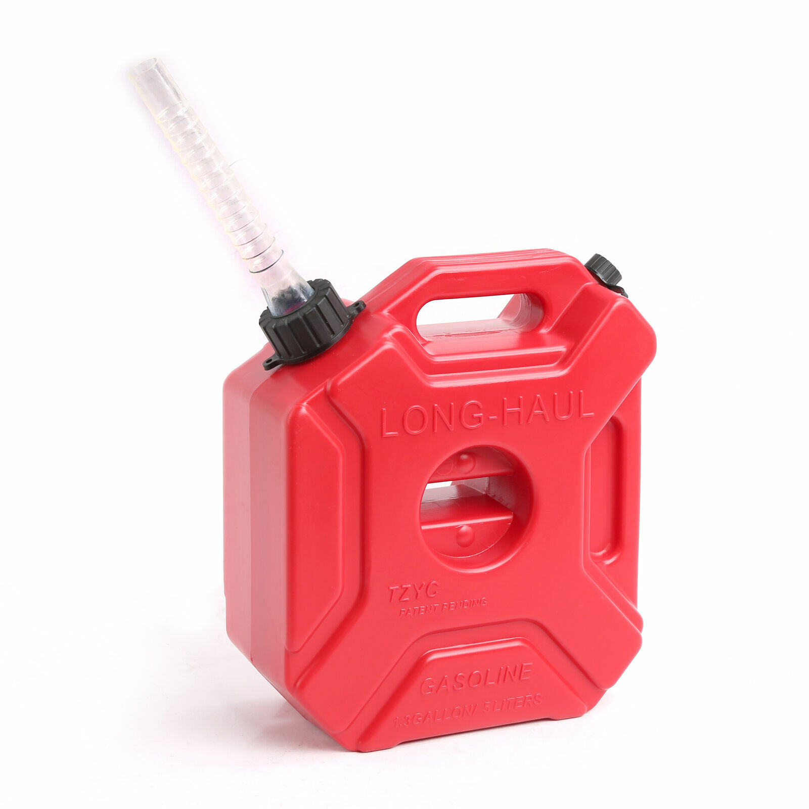 5L Oil Can Gas Container Pot PE Gasoline Anti-static Fuel Tank Pack 1.3 Gallon