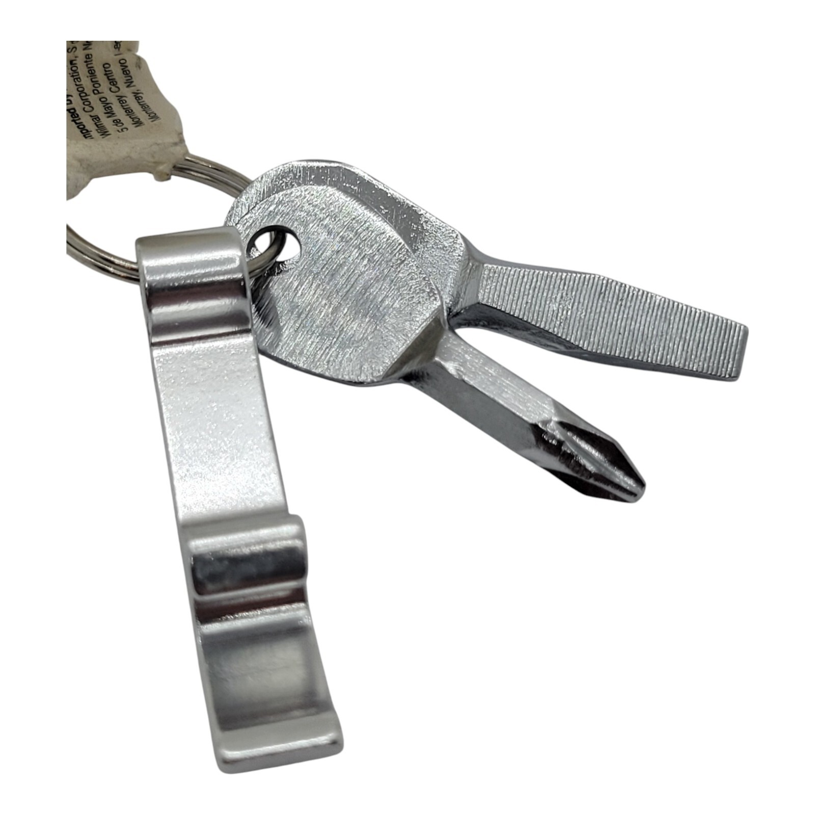 WLMW983 Performance Tool W983 Bottle Opener/Screwdriver/Keyring, 3-Piece