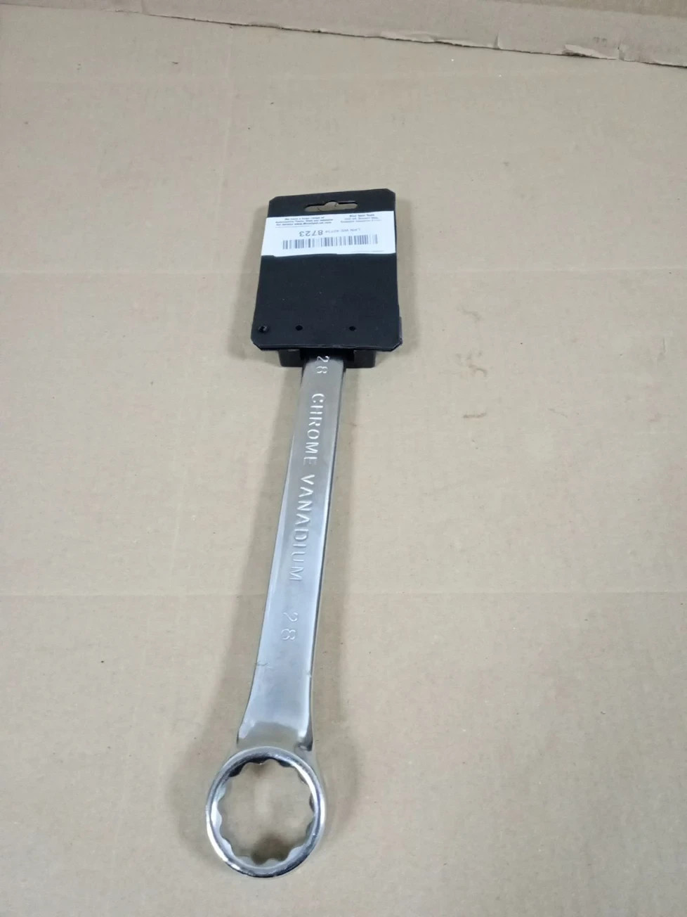 Blue Spot 5244 28mm Fully Polished Chrome Vanadium Steel Spanner New