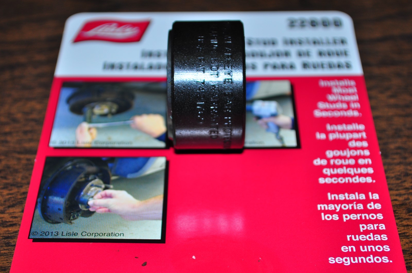 WHEEL STUD INSTALLER Lisle 22800 MADE IN USA