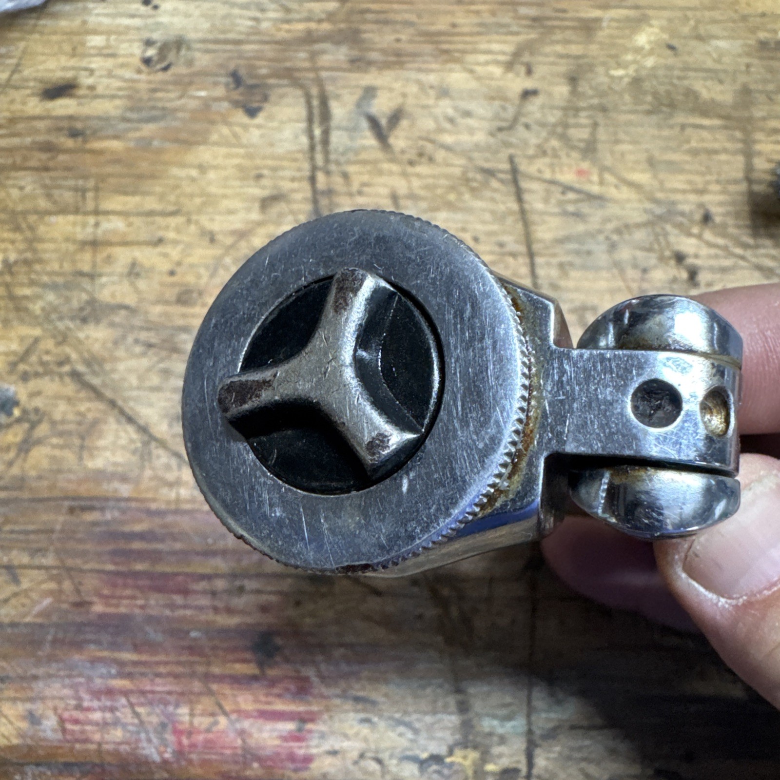 Vintage Craftsman 3/8″ Drive Ratchet Stubby Flex Head Compact Tight Space Short