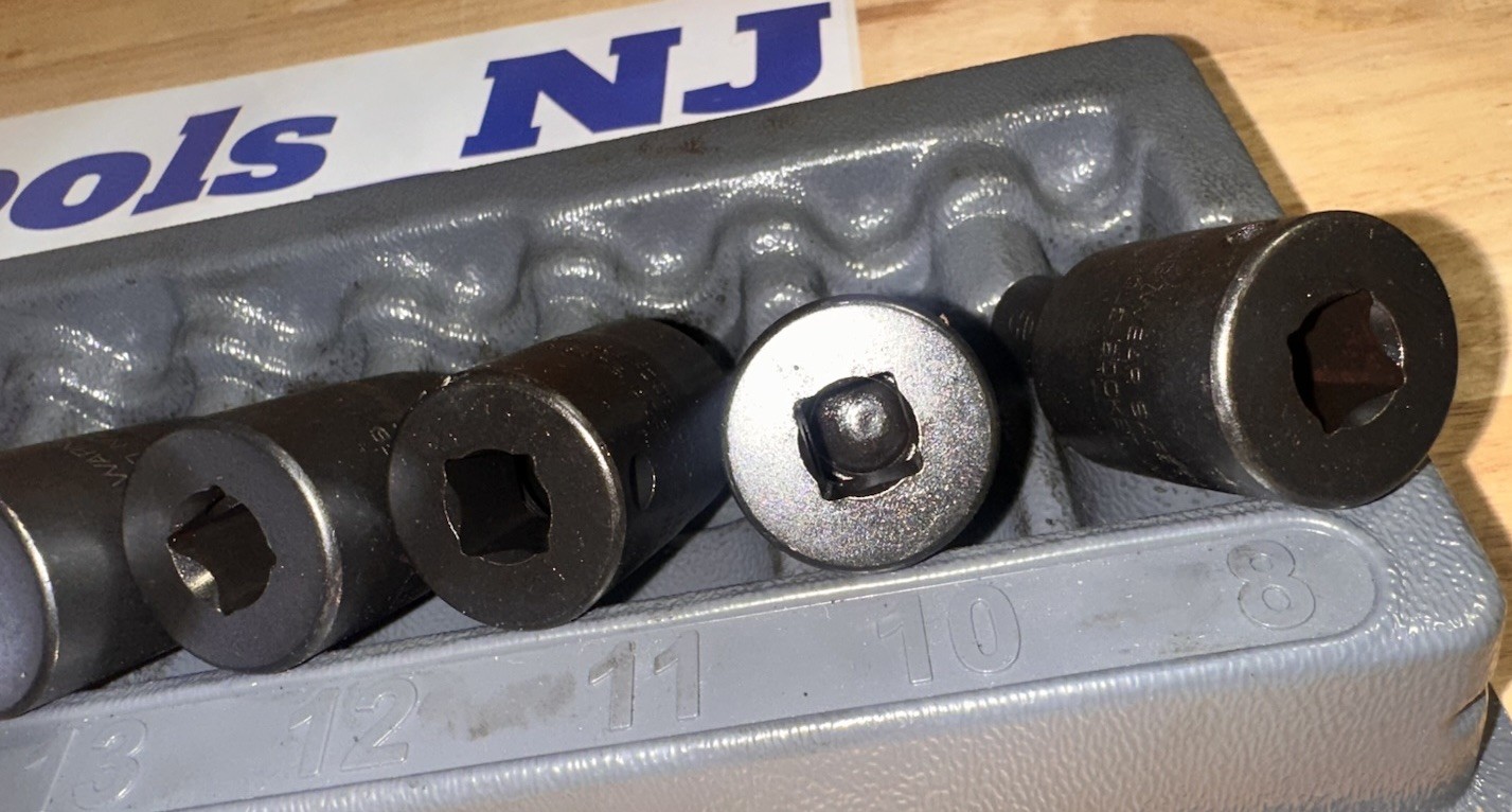 Snap-on™ 212IPFM 3/8″ Drive 8 to 21 mm 6-point Impact Swivel Socket Set