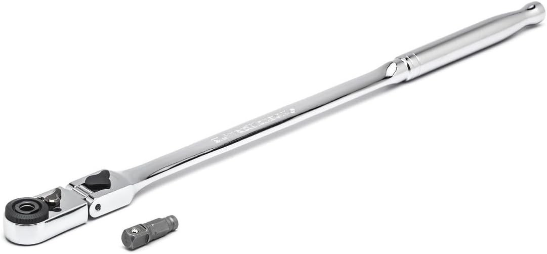 Professional 12″ 1/4″ Drive Locking Flex Ratchet with 72 Teeth – Durable Design