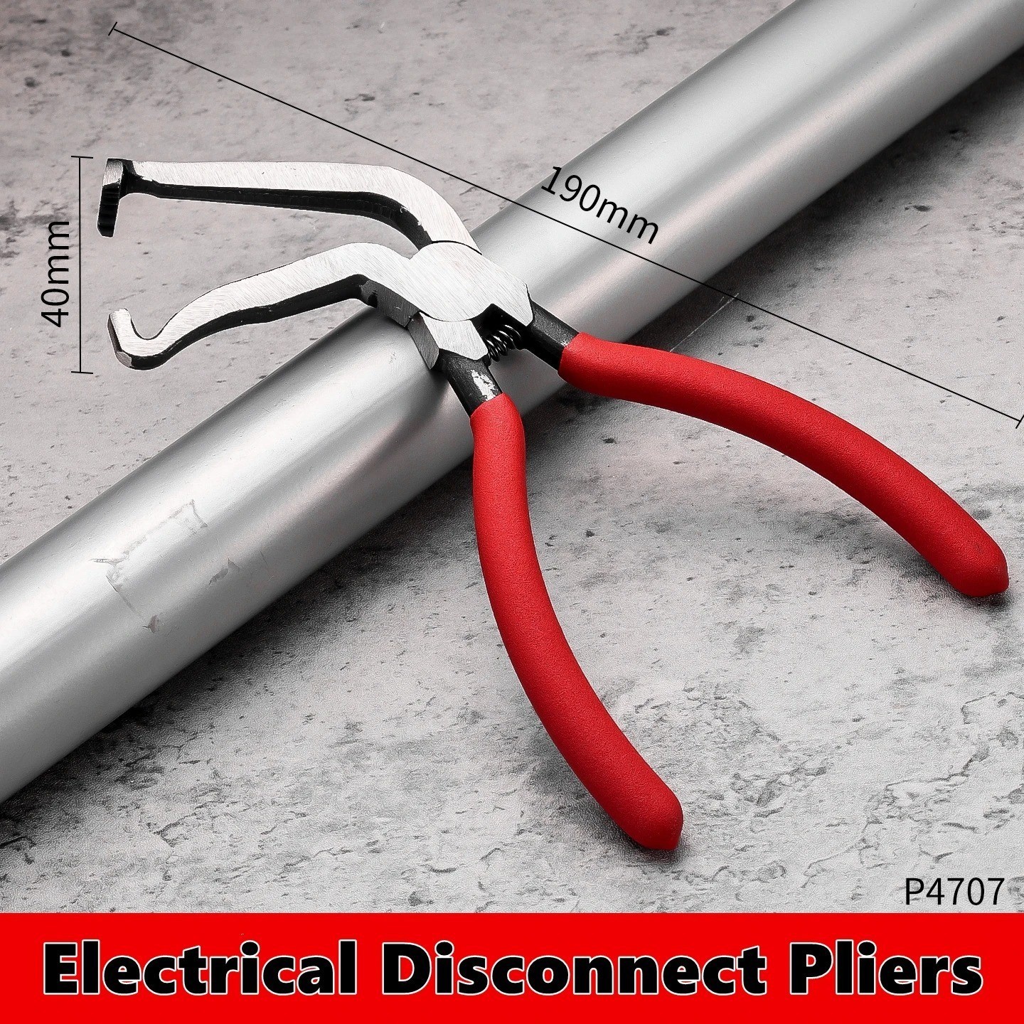 4Piece Automotive Electrical Disconnect Pliers with 8 Terminal Removal Tools Kit