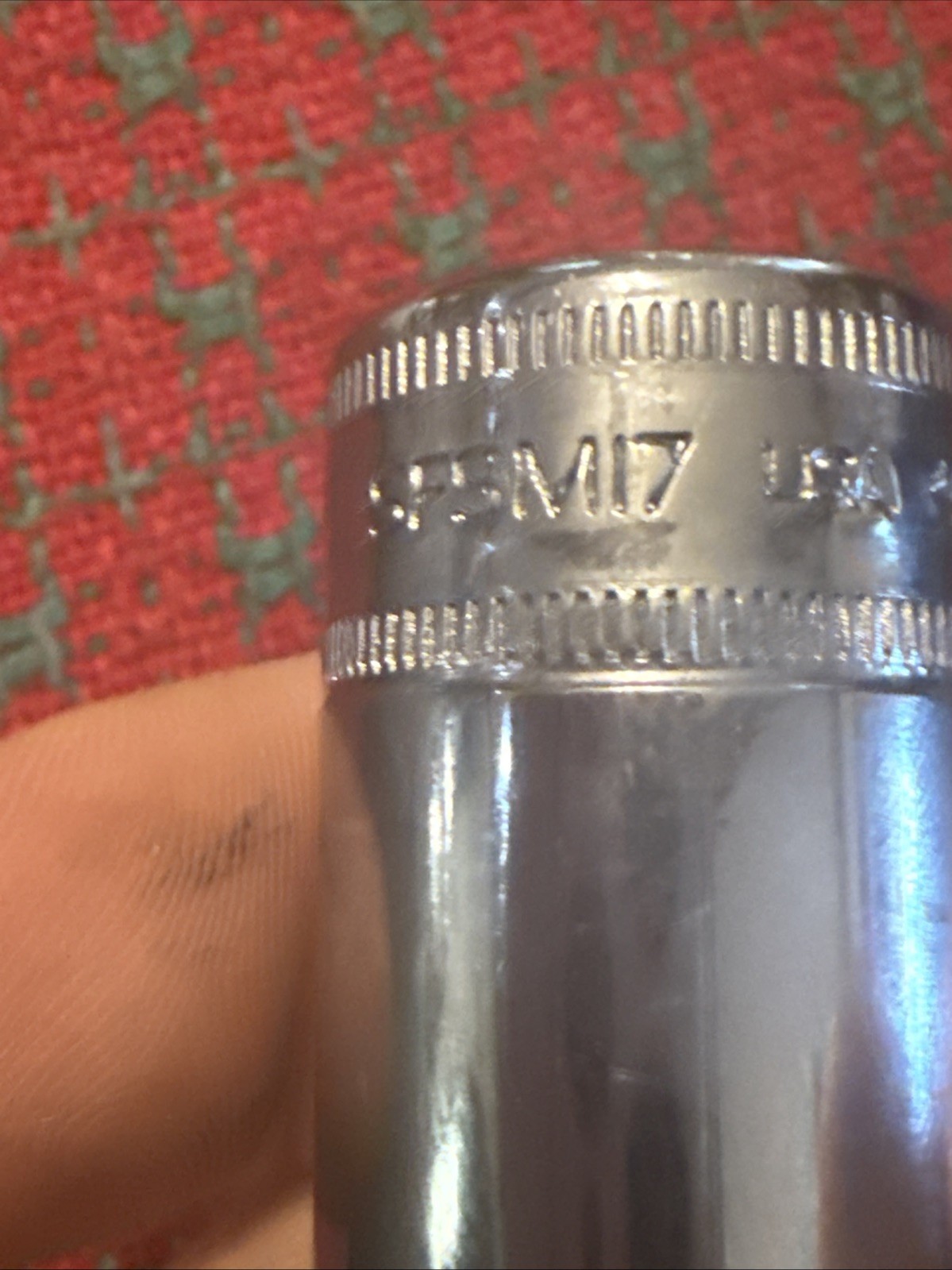Snap-On SFSM17 17mm Deep Socket 3/8” Drive 6 Point Flank Drive 🇺🇸 Excellent