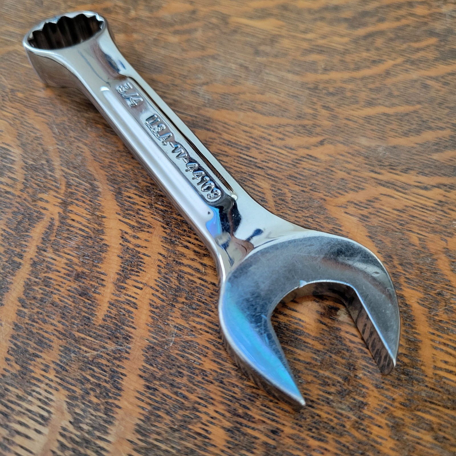 Vintage Craftsman USA Stubby Combination Wrench 1/2″, 5/8″-3/4″ Read Description