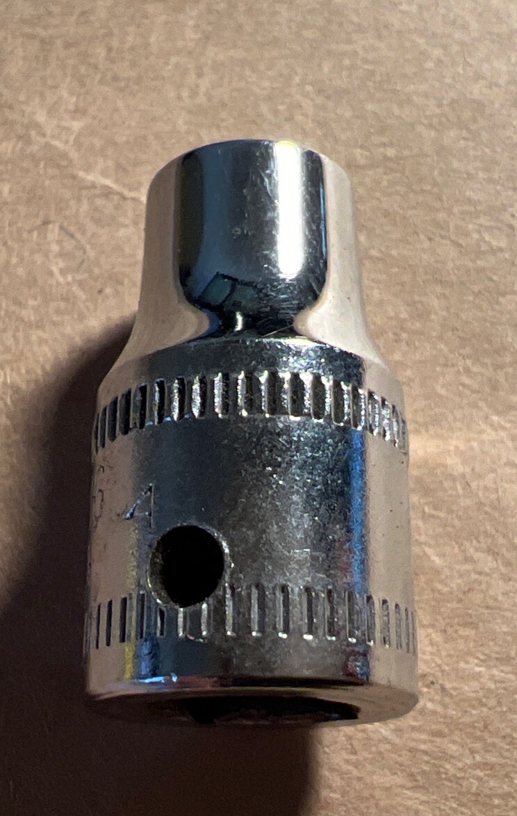 Snap On 1/4″ Drive 6mm Shallow 6pt Metric Socket TMM6