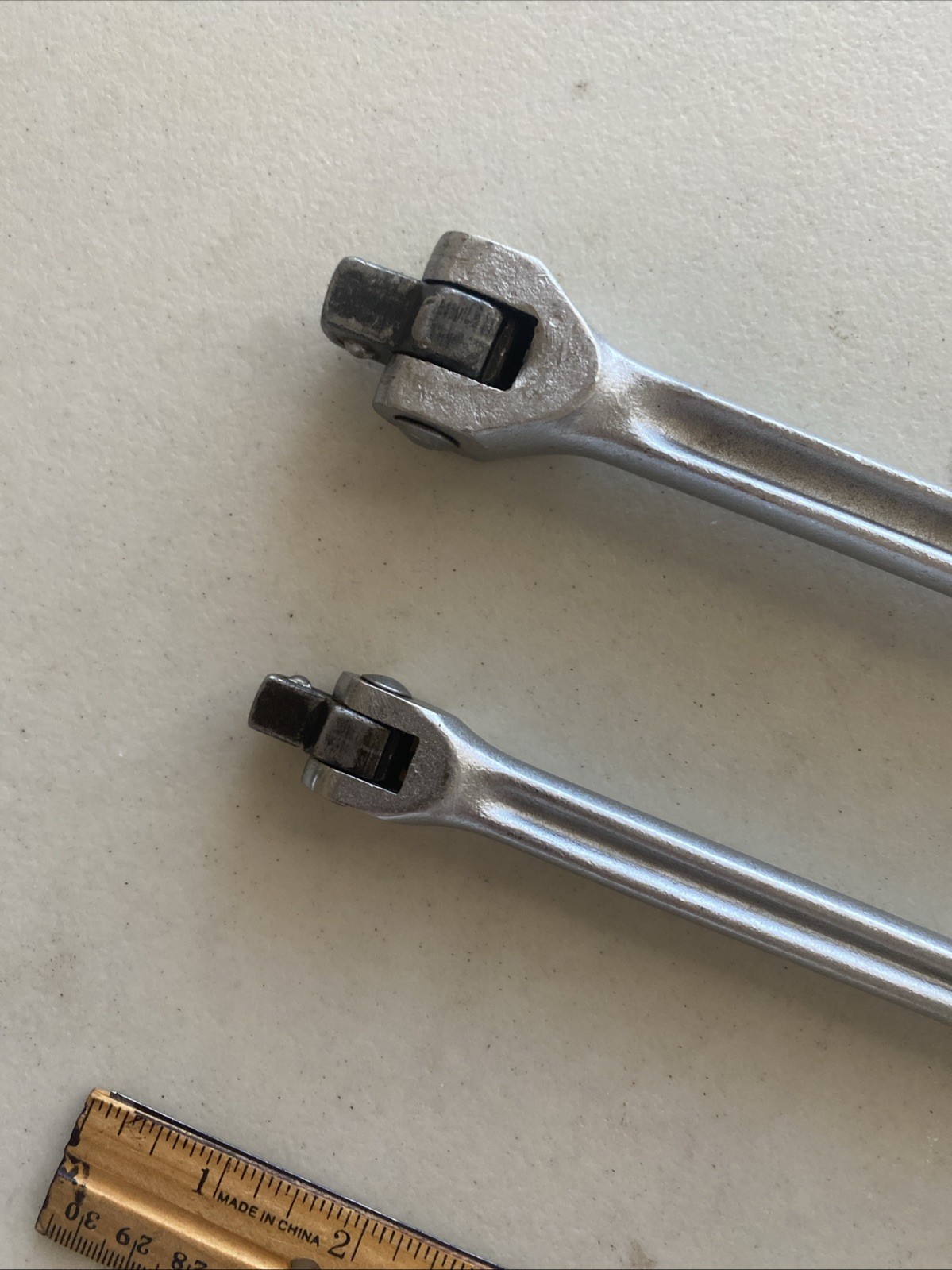 2pc.VINTAGE CRAFTSMAN =V= 1/2 15” & 3/8 Breaker Bars USA Clean Examples