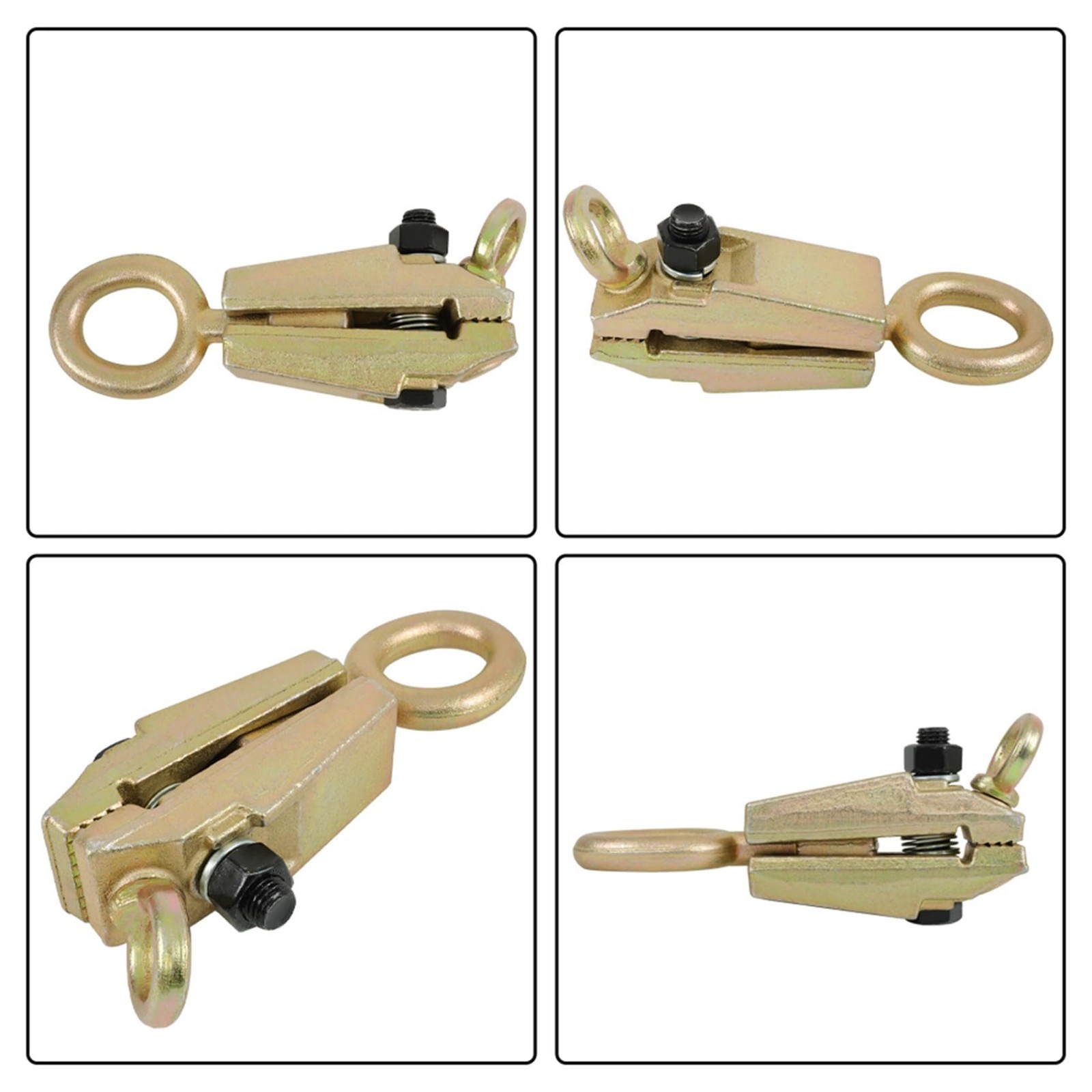 5 Ton 2-Way Frame Back Self-Tightening Grips Auto Body Repair Pull Clamp Tool