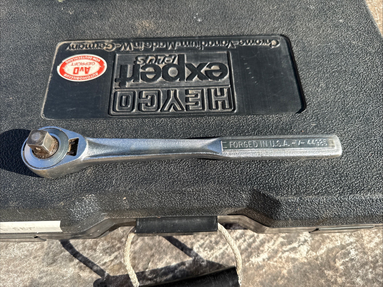 Vintage Heyco Expert Plus 42 Piece Tool Set METRIC (Chrome-Vanadium West Germany