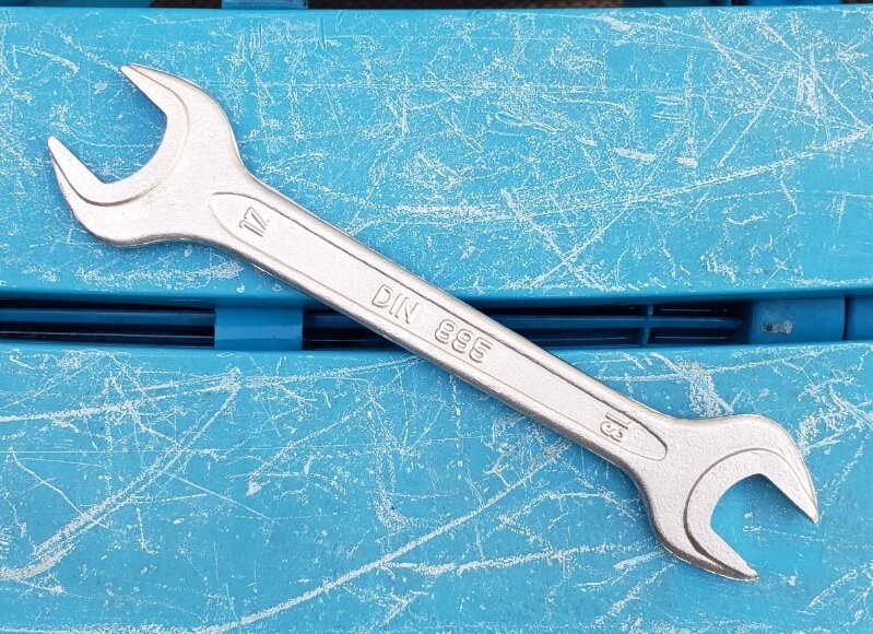 UNIOR 112-13×17 Double Open End Wrench 13mm 17mm Slovenia