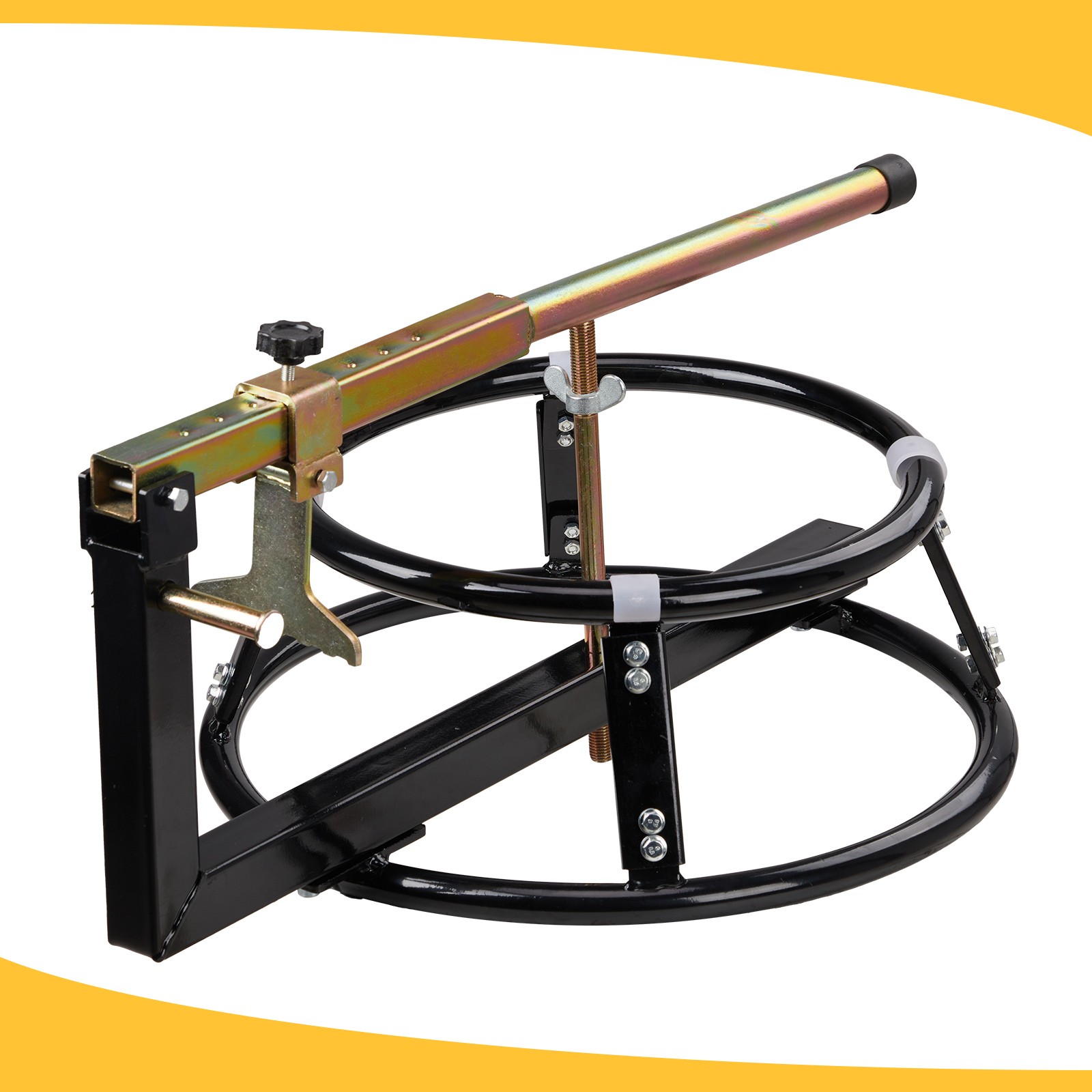 Portable Motorcycle Tire Changing Stand with Bead Breaker Dirt Bike Changing