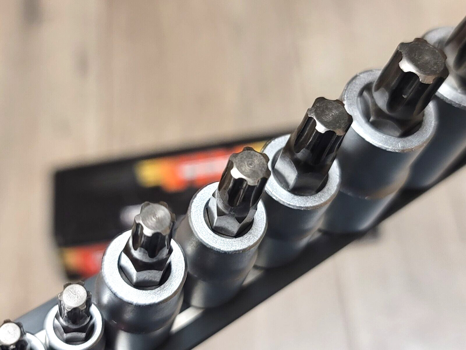 VIM 12pc Torx Plus S2 Bit Socket Set IP8 to IP60 w/ Magnetic Rail #TMS-TXIP6