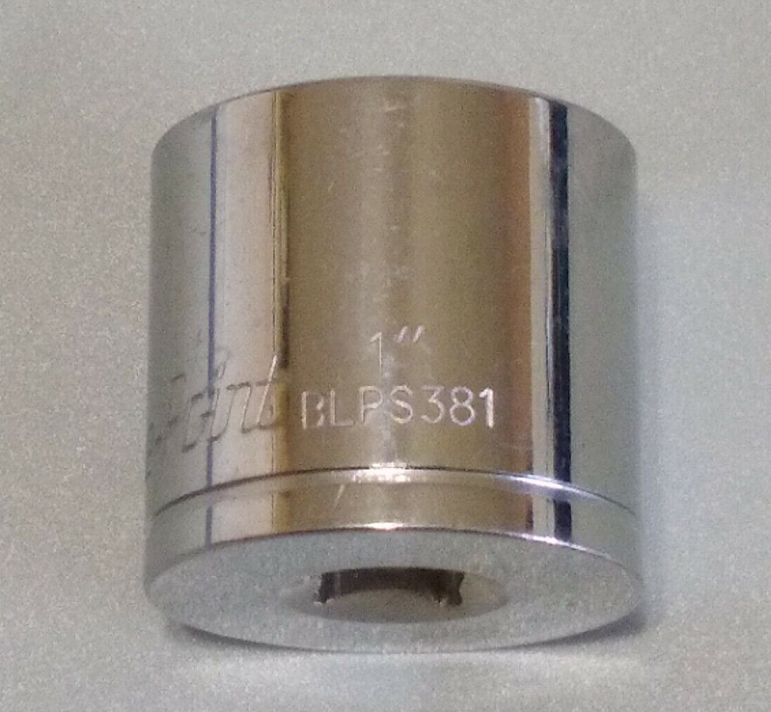 Blue Point BLPS381 3/8″ DRIVE, 1″ SOCKET, SHALLOW, 6 POINT *NEW / UNUSED*