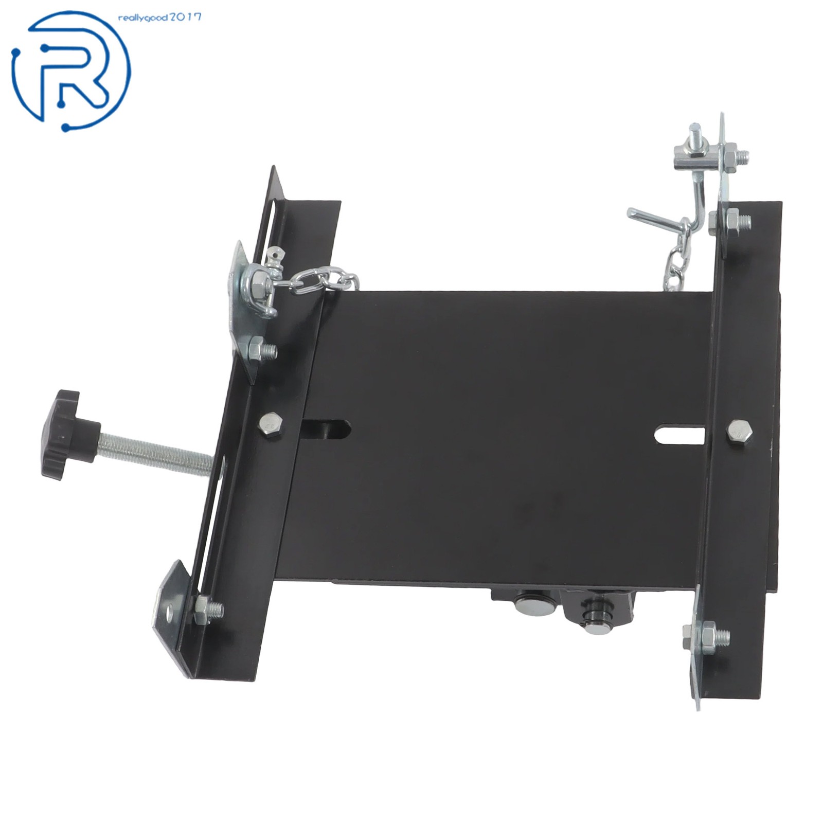 Transmission Floor Jack Adapter 1100lbs Capacity 1/2 Ton For Repair Tool Black