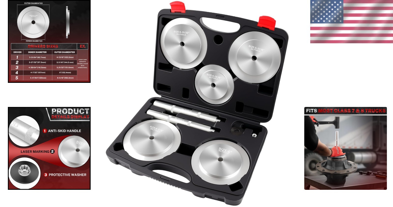 Precision Hub Seal Installer Kit for Trucks