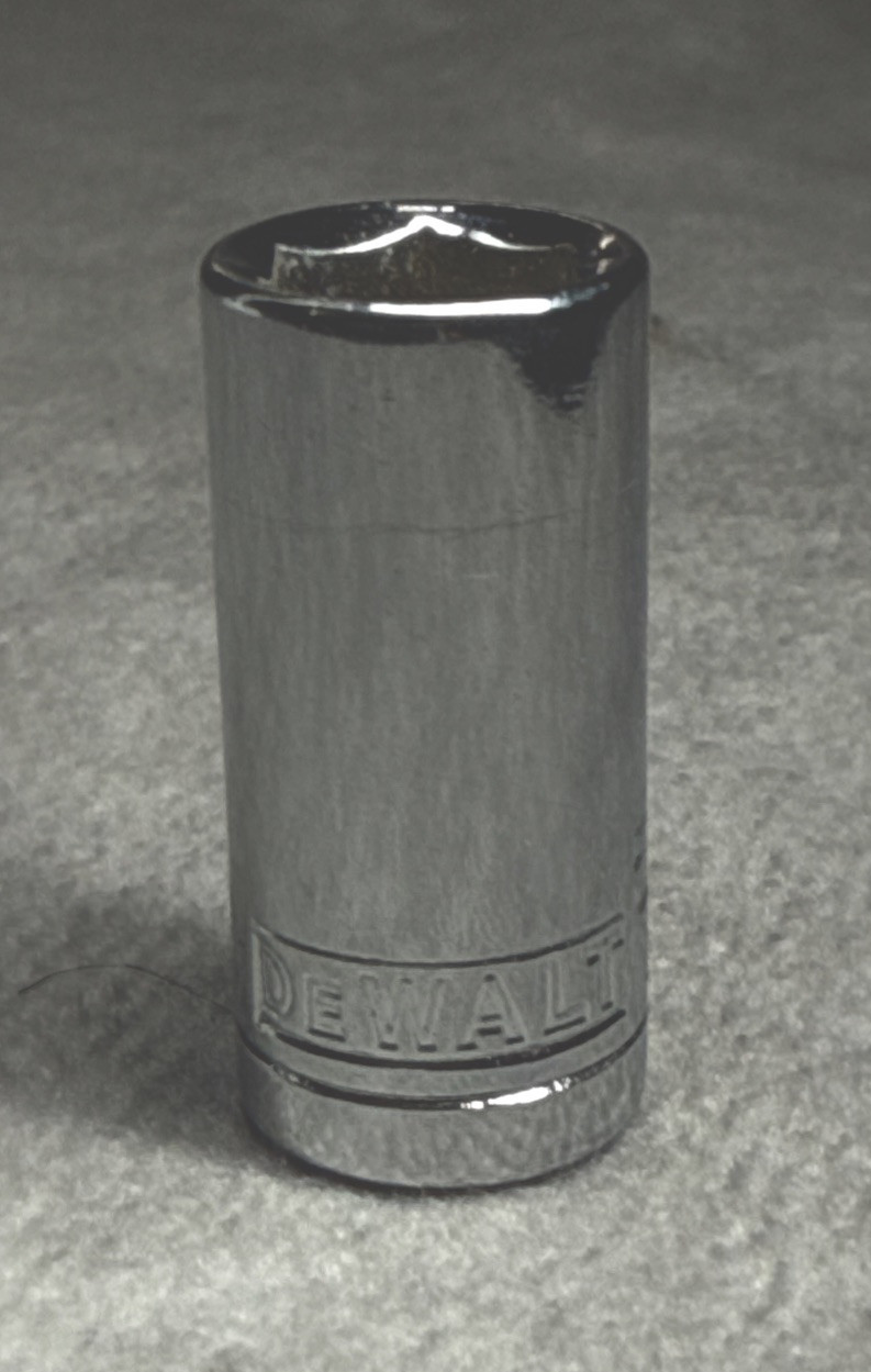 DeWalt DWMT86445 5/16” Shallow Socket 1/4 Drive 6-Point Chrome USA