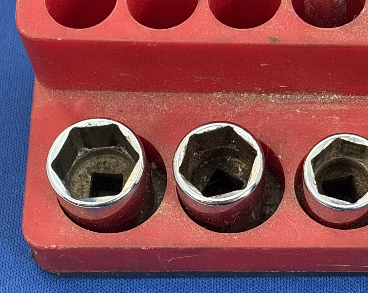 Snap On 1/4 120STTM 20pc 1/4″ Drive 6Pt SAE Shallow & Deep Socket Set 9/16-3/16