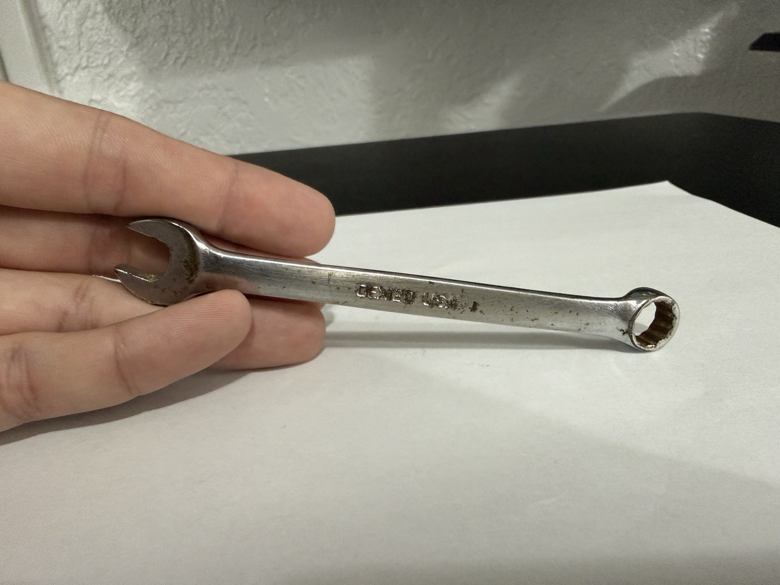 Snap-on Tools USA 3/8″ 12 point Short Combination Wrench OEX120